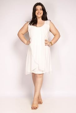 Picture of PLUS SIZE DRESS CHIFFON WRAP